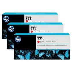 TINTA ROJO CROM HP 771C 775 ML PK 3
