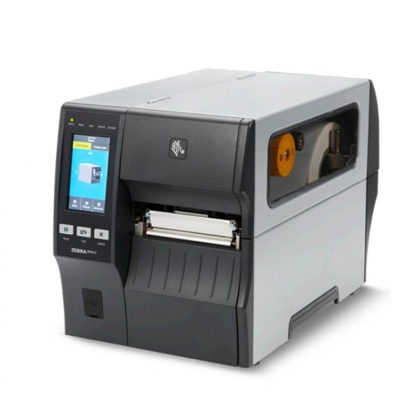 ZEBRA TT PRINTER ZT411, 4, 203 DPI, EURO AND UK CORD, SERIAL, USB, 10/100 ETHER