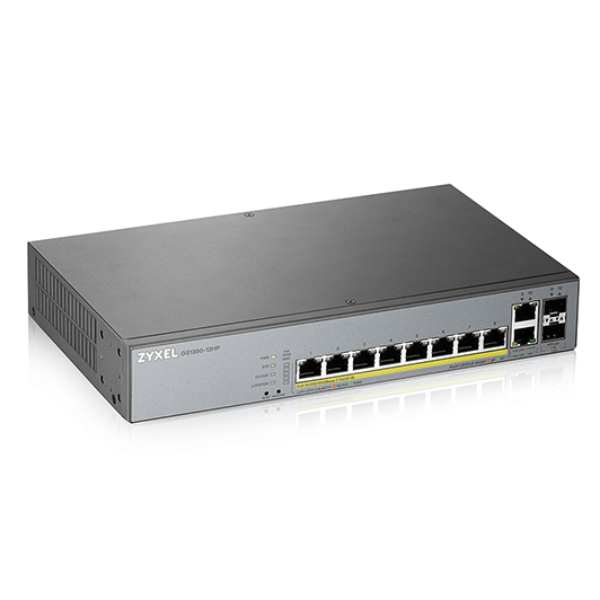 SWITCH CCTV 12 PUERTOS MANAGED