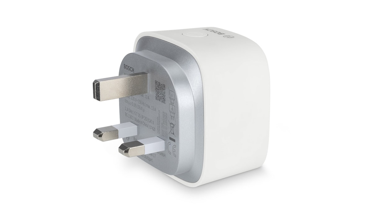 Bosch Smart Home Plug Compact BSP-GZ2 - Smart Plug - Wireless - ZigBee 3.0 - 2.4 Ghz