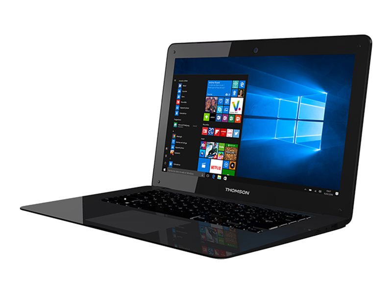 Thomson NEO - Intel Atom x5 Z8350 / 1.44 GHz - Windows 10 Home - HD Graphics - 4 GB RAM - 32 GB eMMC - 14.1" TN 1366 x 768 (HD) - preto