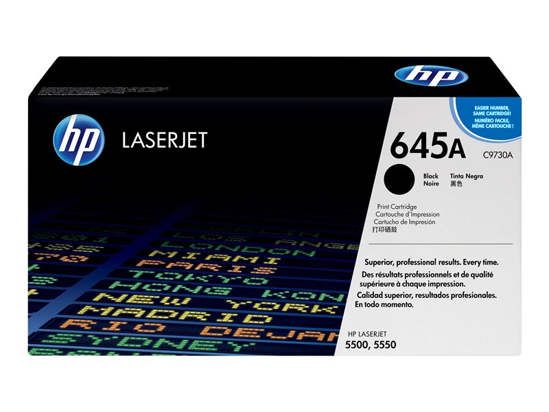 TÓNER COLOR LASERJET NEGRO C9730A (C9730A)