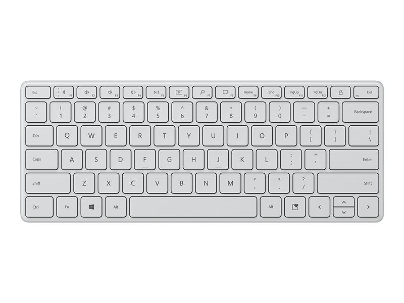 Microsoft Designer Compact - Keyboard - Wireless - Bluetooth 5.0 - Cooler