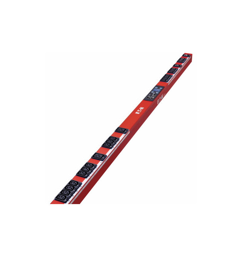 Eaton Metered Input Rack PDU EMIB08-30R - Unidade de distribuição de potência (montável em bastidor) - AC 200-240 V - 7.4 kW - 1 fase - Ethernet, RS-232 - entrada: IEC 60309 32A - conectores de saída: 42 (6 x IEC 60320 C19, 36 x IEC 60320 C13) - 0U -