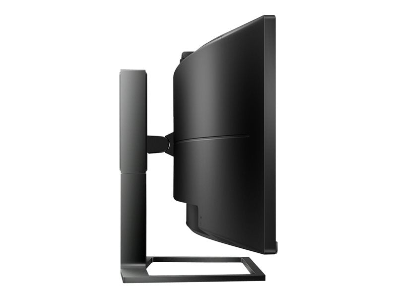 Philips Brilliance P-line 499P9H - Monitor LED - curvo - 49" (48.8" visível) - 5120 x 1440 Dual Quad HD @ 60 Hz - VA - 450 cd/m² - 3000:1 - DisplayHDR 400 - 5 ms - 2xHDMI, DisplayPort, USB-C - altifalantes - preto texturizado - para exone go Business