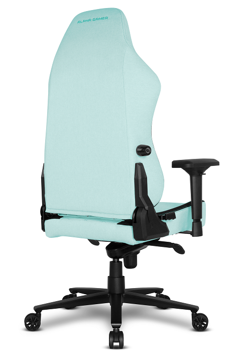 Alpha Gamer Chair Alegra Fabric Green