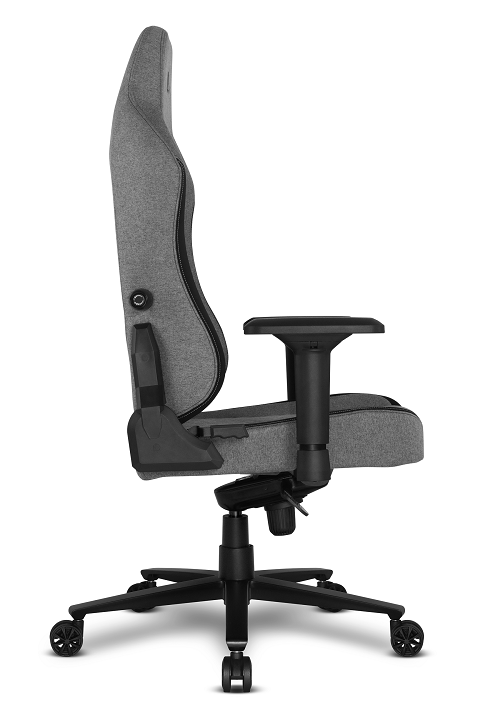 Alpha Gamer Chair Alegra Fabric Gray