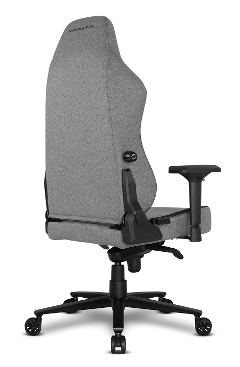 Alpha Gamer Chair Alegra Fabric Gray