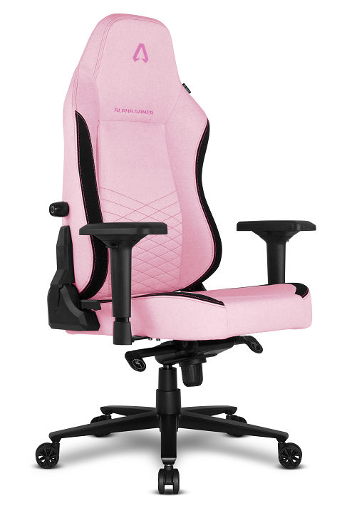 Alpha Gamer Chair Alegra Fabric pink