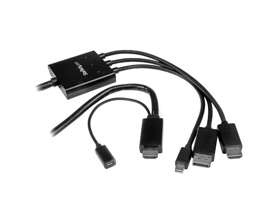CABLE 2M HDMI DP MINIDP A HDMI