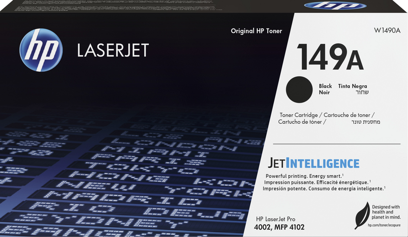 HP - Black - Genuine - LaserJet - Toner Cartridge - for LaserJet Pro 4002dn, 4002dne, 4002dw, 4002dwe