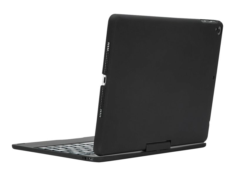 Targus VersaType - Keyboard and Folio Folder - Lighting - Wireless - Bluetooth 5.1 - QWERTY - Nordic - Black Keyboard, Black Case - B2B - For Apple 10.2-inch iPad, 10.5-inch iPad Air (3rd generation), 10.5-inch iPad Pro