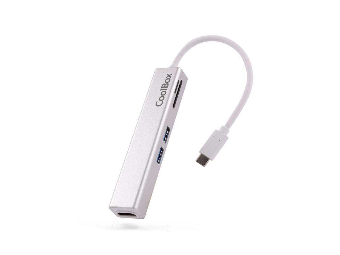 ACOPLAMIENTO COOLBOX USB-C HDMI+USB+CR