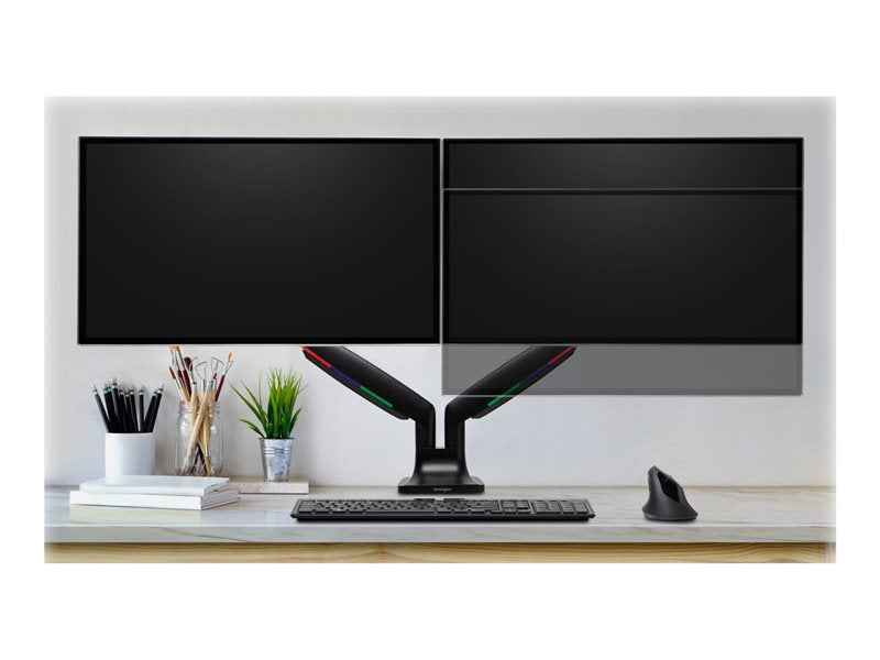 BRAZO SMARTFIT ONETOUCH 2MONIT NEGR (K59601WW)