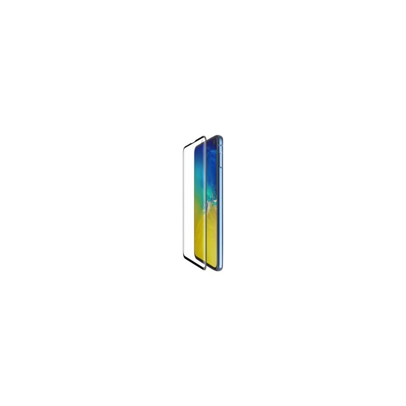 Belkin - Mobile Phone Screen Protector - Glass - 5.8" - Black Frame Color - for Samsung Galaxy S10e