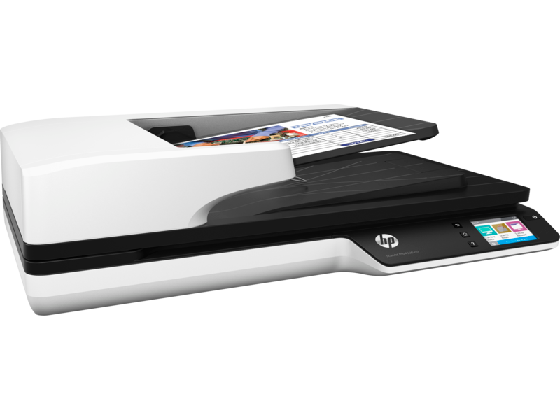 HP Scanjet Pro 4500 fn1 - Escaneador de documento - CMOS/CIS - Duplex - A4/Letter - 1200 ppp x 1200 ppp - até 30 ppm (mono) / até 30 ppm (cor) - ADF (50 folhas) - até 4000 varreduras por dia - USB 3.0, Gigabit LAN, Wi-Fi(n)