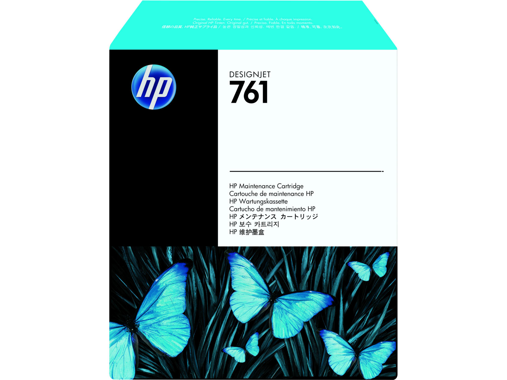 HP 761 - Original - DesignJet - Cartucho de mantenimiento - para impresoras de producción DesignJet T7100, T7200