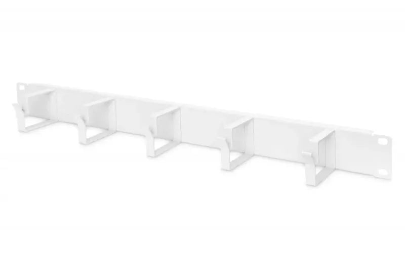 CABLE MANAG. PANEL 5 RING 1U GRAY
