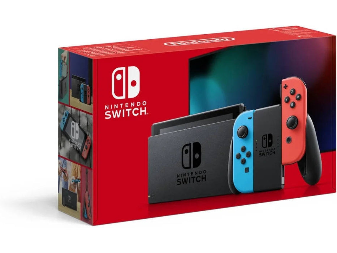 NINTENDO SWITCH AZUL/ROJO 2019