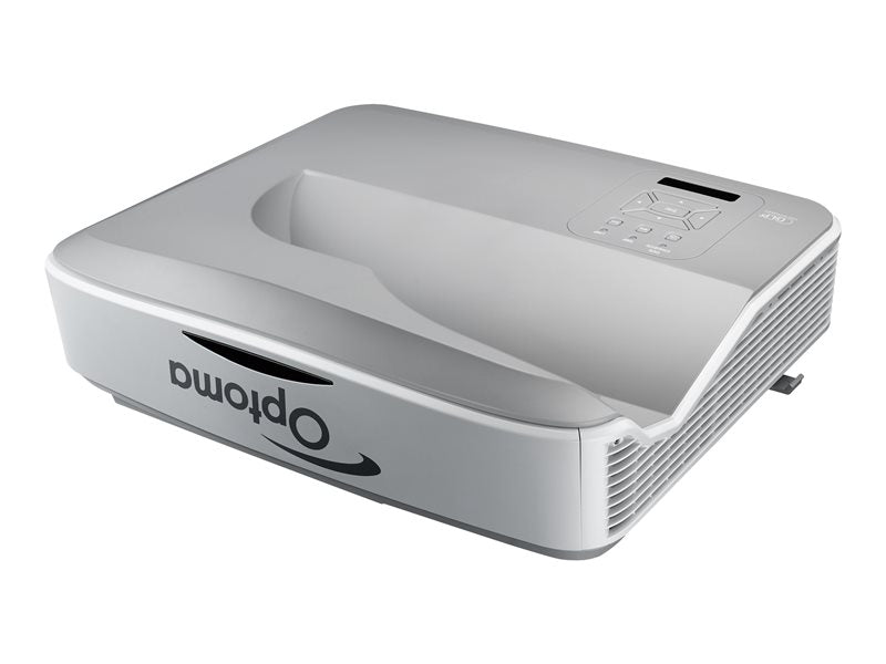 Optoma ZH400USTi - Projector DLP - laser/fósforo - 3D - 4000 lumens - Full HD (1920 x 1080) - 16:9 - 1080p - lentes de projeção de distância ultra curta