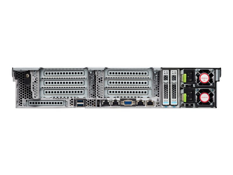 Cisco UCS C240 M5 SFF Rack Server - Servidor - montável em bastidor - 2U - 2-way - sem CPU - RAM 0 GB - SATA/SAS - hot-swap (permuta) 2.5" compartimento(s) - sem HDD - GigE, 10 GigE - monitor: nenhum