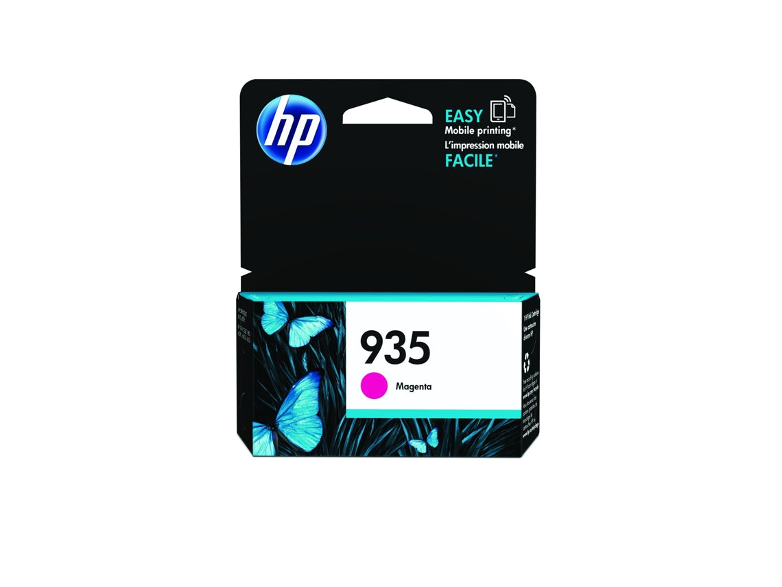 HP 935 - Magenta - Genuino - Cartucho de tinta - para Officejet 6812, 6815, 6820, Officejet Pro 6230, 6230 ePrinter, 6830