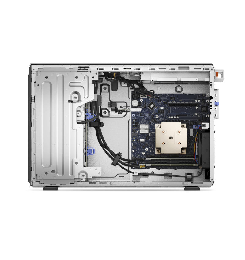 Dell PowerEdge T350 - Servidor - torre - 1 via - 1 x Xeon E-2336 / 2.9 GHz - RAM 16 GB - SAS - hot-swap (permuta) 3.5" compartimento(s) - HDD 600 GB - Matrox G200 - GigE - sem SO - monitor: nenhum - preto - BTP - com 3 Anos de Básico no Local