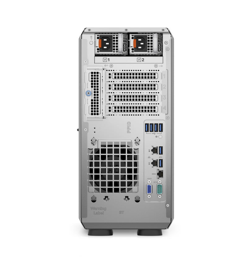 Dell PowerEdge T350 - Servidor - torre - 1 via - 1 x Xeon E-2336 / 2.9 GHz - RAM 16 GB - SAS - hot-swap (permuta) 3.5" compartimento(s) - HDD 600 GB - Matrox G200 - GigE - sem SO - monitor: nenhum - preto - BTP - com 3 Anos de Básico no Local