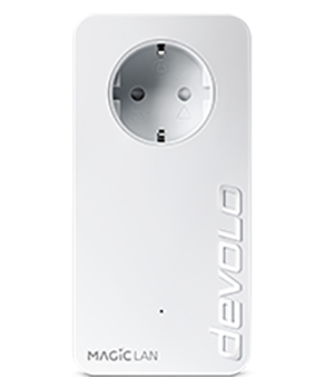 devolo Magic 2 LAN triple, Adap adicional, Velocidade PLC até 2400Mbps c/ 3 portas Gigabit - PT8509