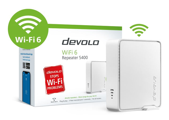 devolo WiFi 6 Repeater 5400
