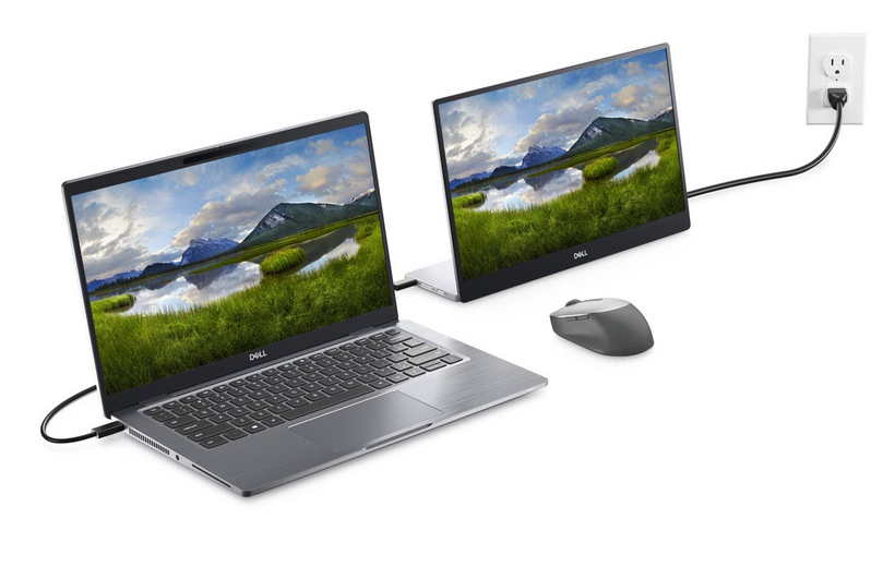 Dell C1422H - Monitor LED - 14" - portátil - 1920 x 1080 Full HD (1080p) @ 60 Hz - IPS - 300 cd/m² - 700:1 - 6 ms - 2xUSB-C - con 3 años de servicio Advanced Exchange - para Latitude 54XX, 55XX, 7420, precisión 5560, 5760, 7560, 7760, Vostro 13 5310,