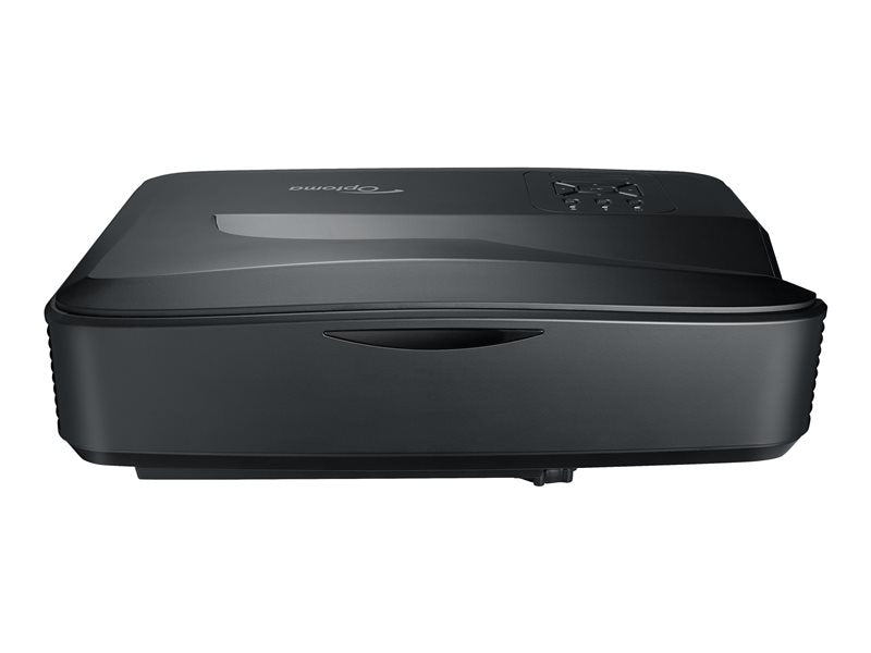 Optoma ZH420UST - Projector DLP - laser/fósforo - 3D - 4000 lumens - Full HD (1920 x 1080) - 16:9 - 1080p - lentes de projeção de distância ultra curta - preto