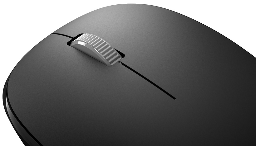 Microsoft Bluetooth Mouse - Mouse - optical - 3 buttons - wireless - Bluetooth 5.0 LE - matte black