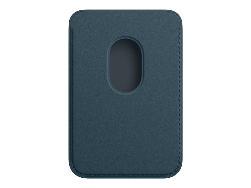 iPhone Leather Wallet with MagSafe - Baltic Blue