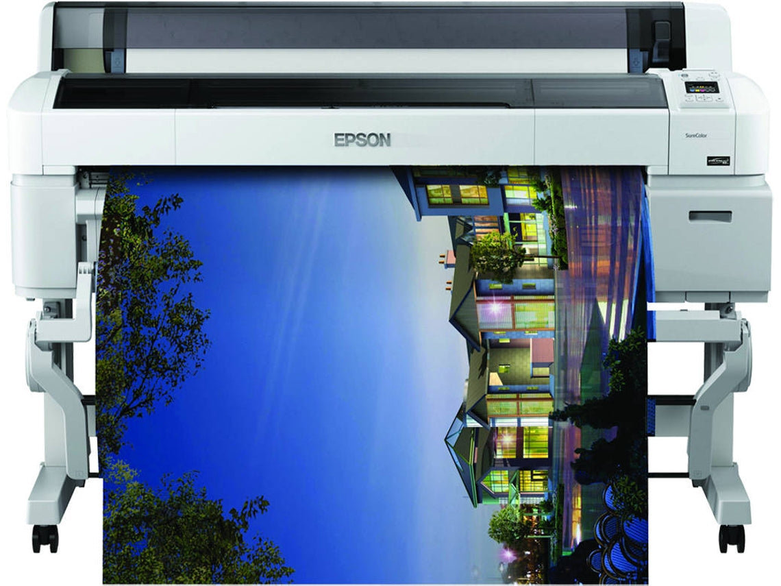 Epson SureColor SC-T7200D - Impresora de gran formato de 44" - color - inyección de tinta - Rollo (111,8 cm) - 2.880 x 1.440 ppp - hasta 2,14 impresiones/min (mono)/ hasta 2,14 impresiones/min (color) - USB 2.0, LAN Gigabit - cortador