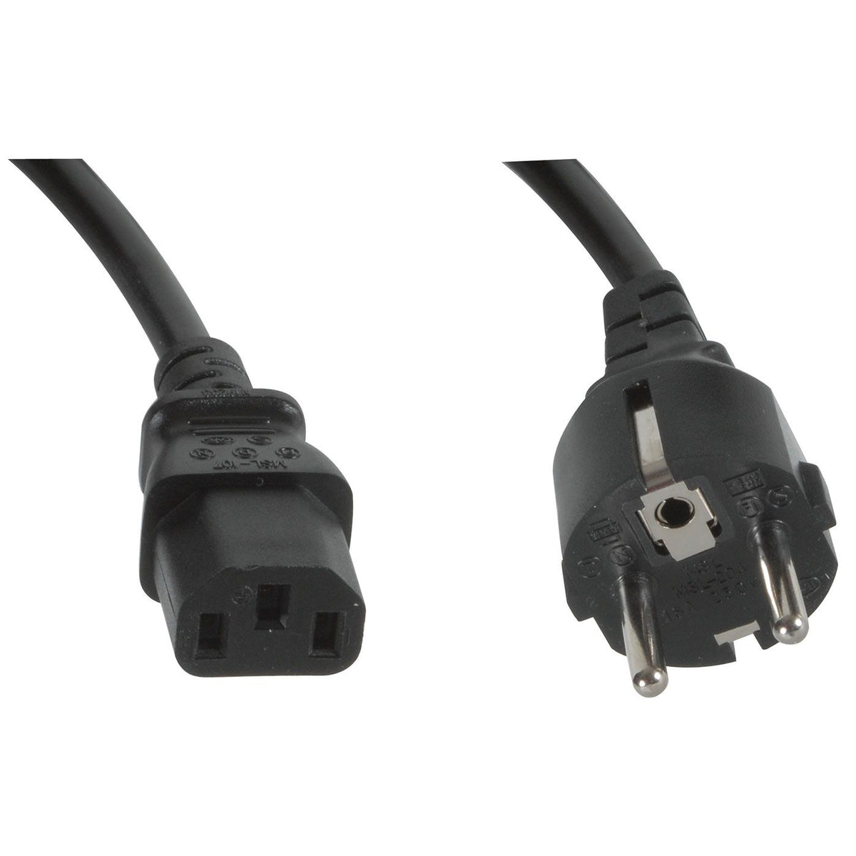 POWER CORD UK MALE PLUG TO C13 CABL