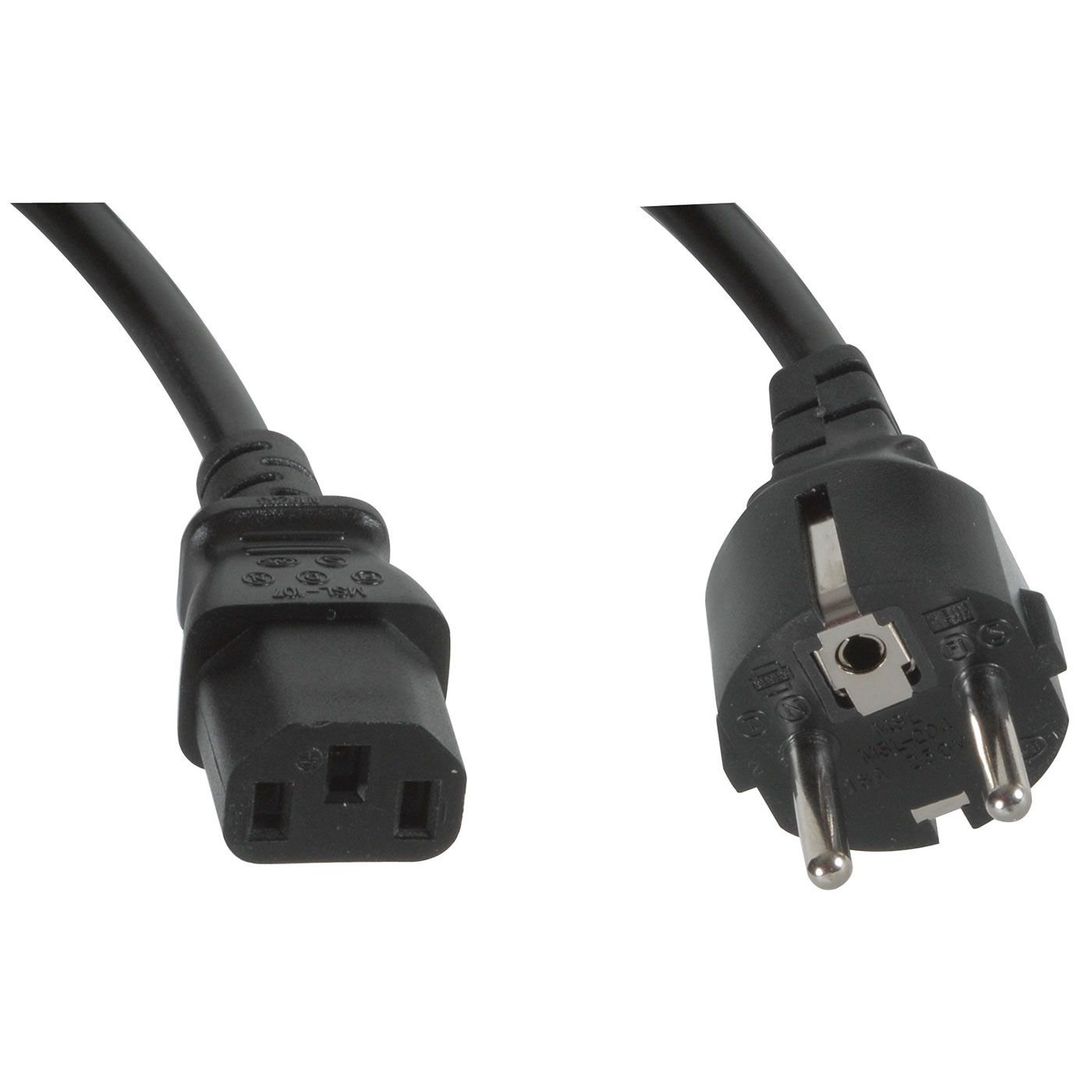 POWER CORD UK MALE PLUG TO C13 CABL