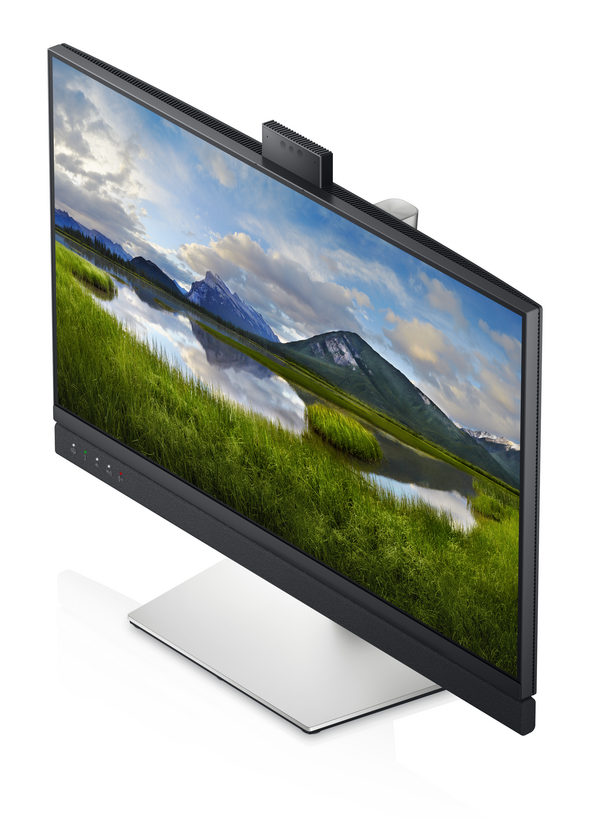 Dell 27 Video Conferencing Monitor C2722DE - Monitor LED - 27" - 2560 x 1440 WQHD @ 60 Hz - IPS - 350 cd/m² - 1000:1 - 6 ms - HDMI, DisplayPort, USB-C - altifalantes - com 3 Anos de Garantia Básica Exchange Avançada - para Latitude 5320, 5520, Precis
