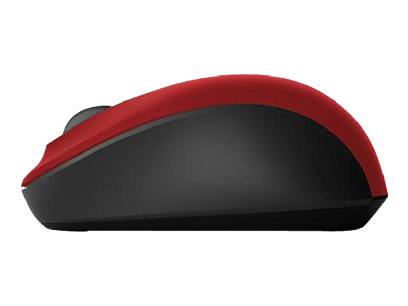 Microsoft Bluetooth Mobile Mouse 3600 - Mouse - right- and left-handed - optical - 3 buttons - wireless - Bluetooth 4.0 - dark red (PN7-00014)