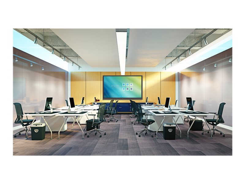 Optoma Creative Touch 3651RK - 65" Diagonal Class 3-Series LED-backlit LCD display - interactive - with whiteboard and touch screen (multi touch) - 4K UHD (2160p) 3840 x 2160 - Direct LED