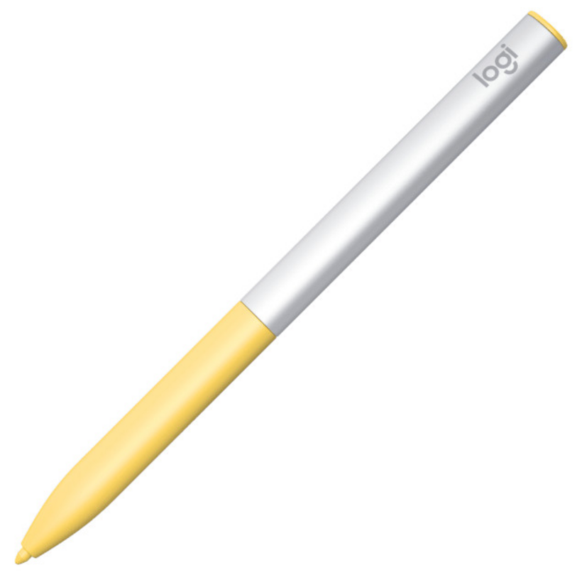 Logitech Pen - Caneta digital - sem fios - amarelo - para Acer Chromebook Enterprise 514, ASUS Chromebook Flip CM3, HP Chromebook x360