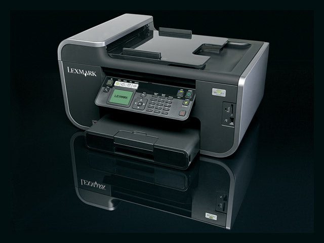 Lexmark Value Ink Prevail Pro709 - Impressora multi-funções - a cores - jacto de tinta - 216 x 356 mm (original) - A4 (media) - até 25 ppm (cópia) - até 33 ppm (impressão) - 150 folhas - 33.6 Kbps - USB 2.0, LAN, Wi-Fi(n), host USB
