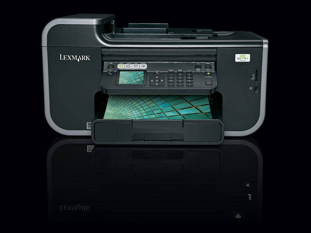 Lexmark Value Ink Prevail Pro709 - Impressora multi-funções - a cores - jacto de tinta - 216 x 356 mm (original) - A4 (media) - até 25 ppm (cópia) - até 33 ppm (impressão) - 150 folhas - 33.6 Kbps - USB 2.0, LAN, Wi-Fi(n), host USB