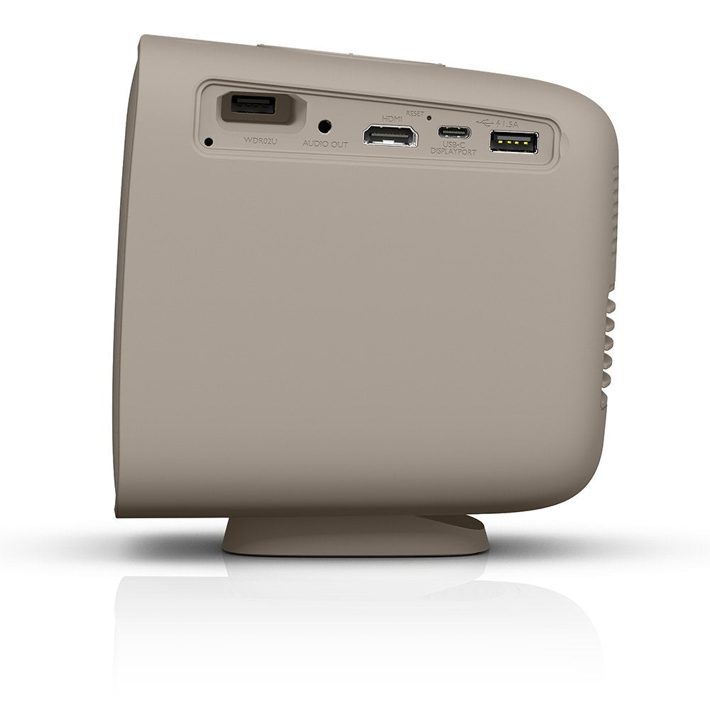 BenQ GS2 - Proyector DLP - LED - portátil - 500 lúmenes ANSI - 1280 x 720 - 16:9 - 720p - 802.11a/b/g/n/ac inalámbrico / Bluetooth