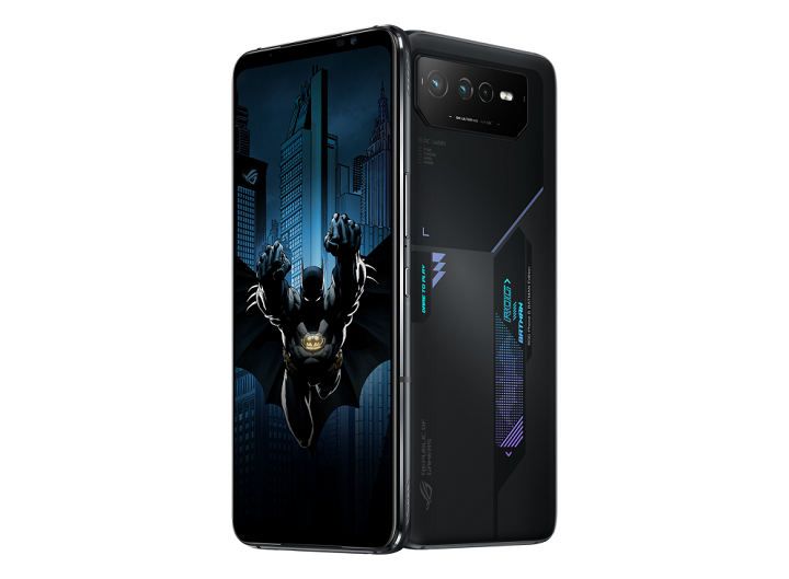 Smartphone Asus ROG Phone 6, Batman Edition 6,78P,12GB,256GB,50MP+13MP+12MP,Android 12,Night Black