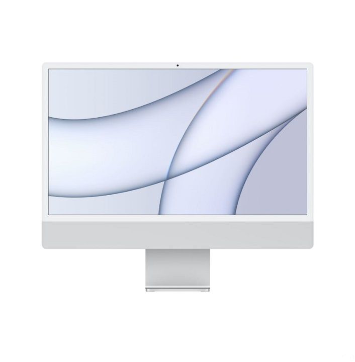 APPLE iMac 24P Retina 4,5K - Apple M1 8c CPU/7c GPU, 8GB, 512GB, Ethernet - Silver