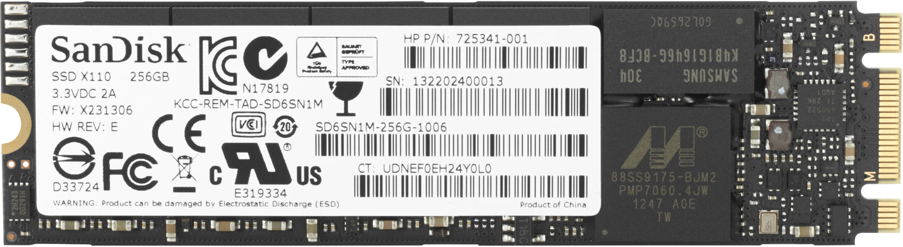 HP Turbo Drive G2 - SSD - 256 GB - internal - M.2 2280 - PCIe 3.0 x4 (NVMe) - for HP 34, EliteBook 840 G8, Presence Small Space Solution with Microsoft Teams Rooms