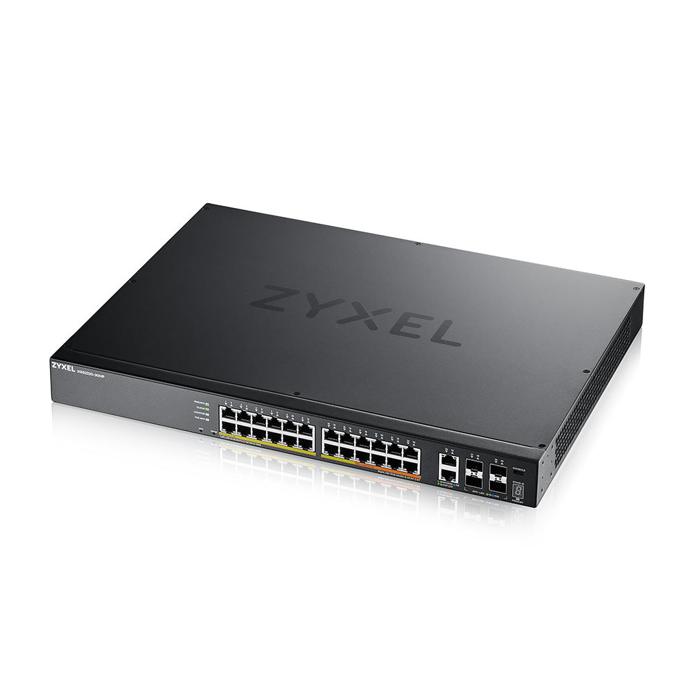 INTERRUPTOR 400W POE 24X1G 4X10G SFP+ (XGS2220-30HP)
