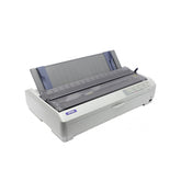Epson FX 2190N - Printer - B/W - dot matrix - 364 x 420 mm, 406 mm (width) - 9 pin - up to 680 chars/sec - parallel, USB, LAN