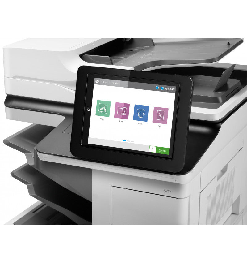 HP LaserJet Enterprise MFP M631z - Impressora multi-funções - P/B - laser - 216 x 863 mm (original) - A4/Legal (media) - até 52 ppm (cópia) - até 52 ppm (impressão) - 2300 folhas - 33.6 Kbps - USB 2.0, Gigabit LAN, Bluetooth, Wi-Fi(n), USB 2.0 host